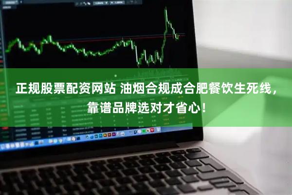 正规股票配资网站 油烟合规成合肥餐饮生死线，靠谱品牌选对才省心！